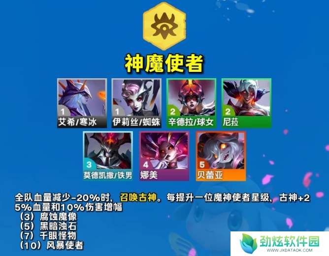 云顶之弈s12魔神使者羁绊介绍