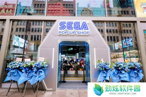 世嘉SEGA中国首家快闪店登陆上海百联ZX 经典游戏IP众神集结燃爆现场 